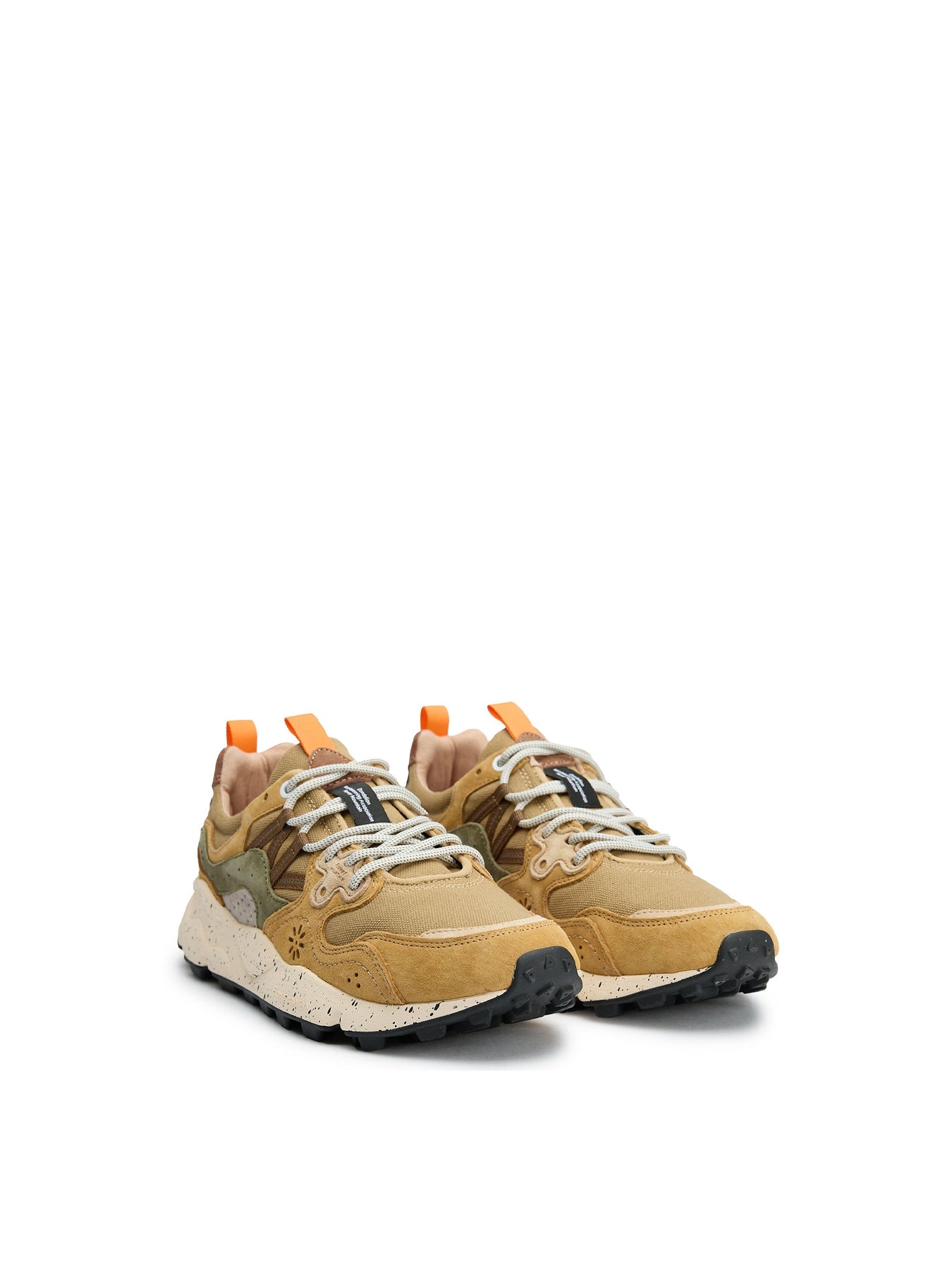 Yamano 3 Suede Trainers Beige