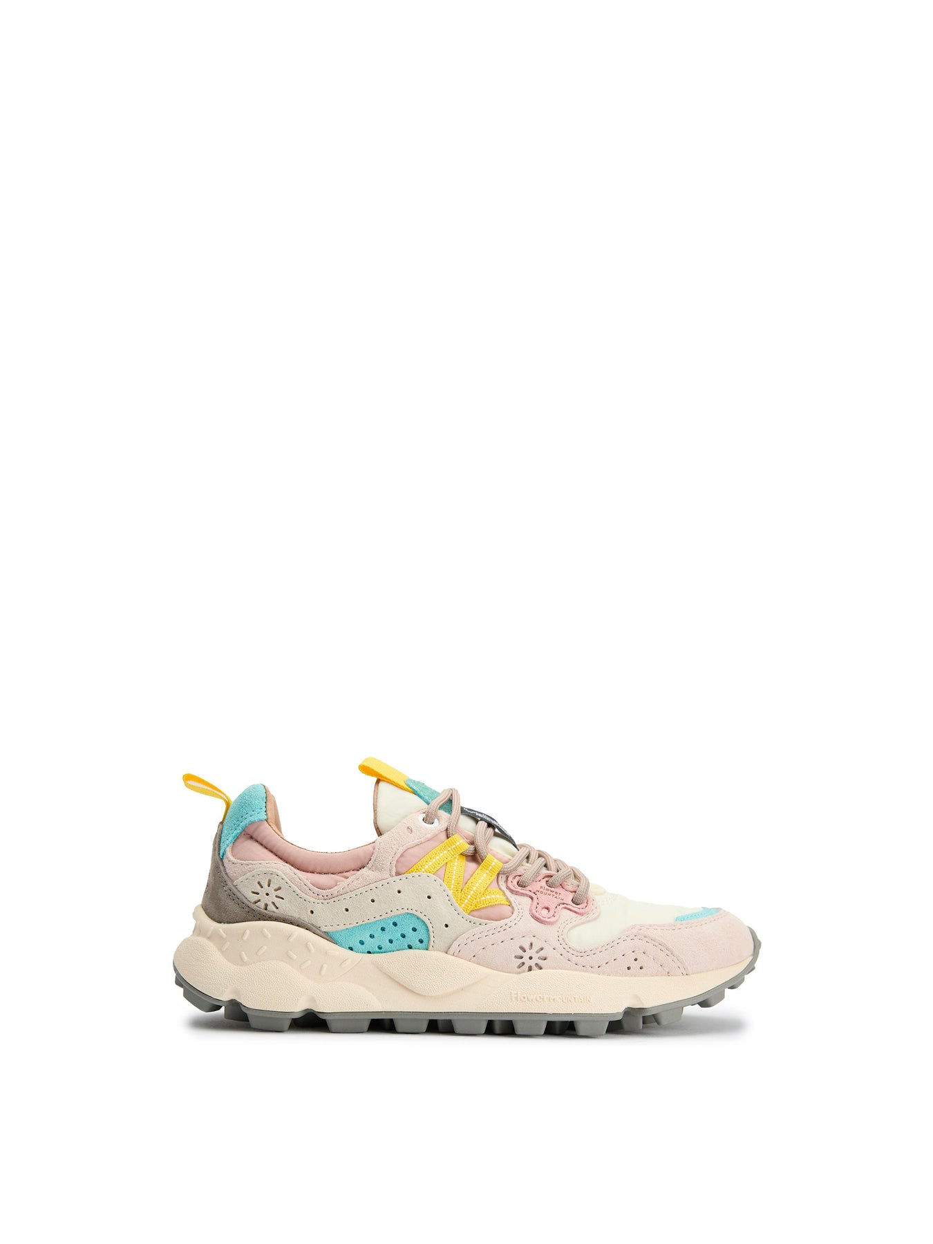 Yamano 3 Suede Trainers Lilac Pink
