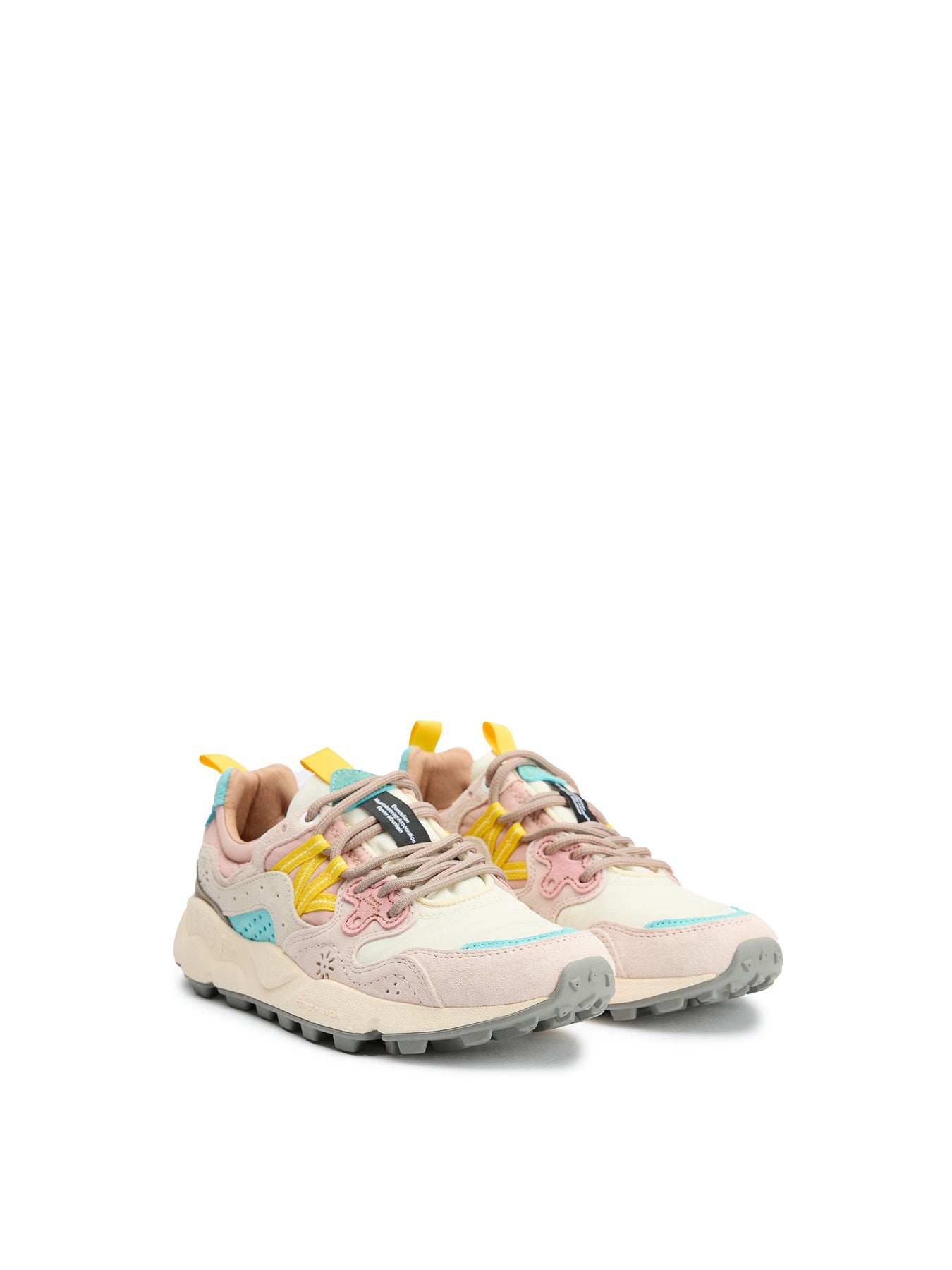 Yamano 3 Suede Trainers Lilac Pink