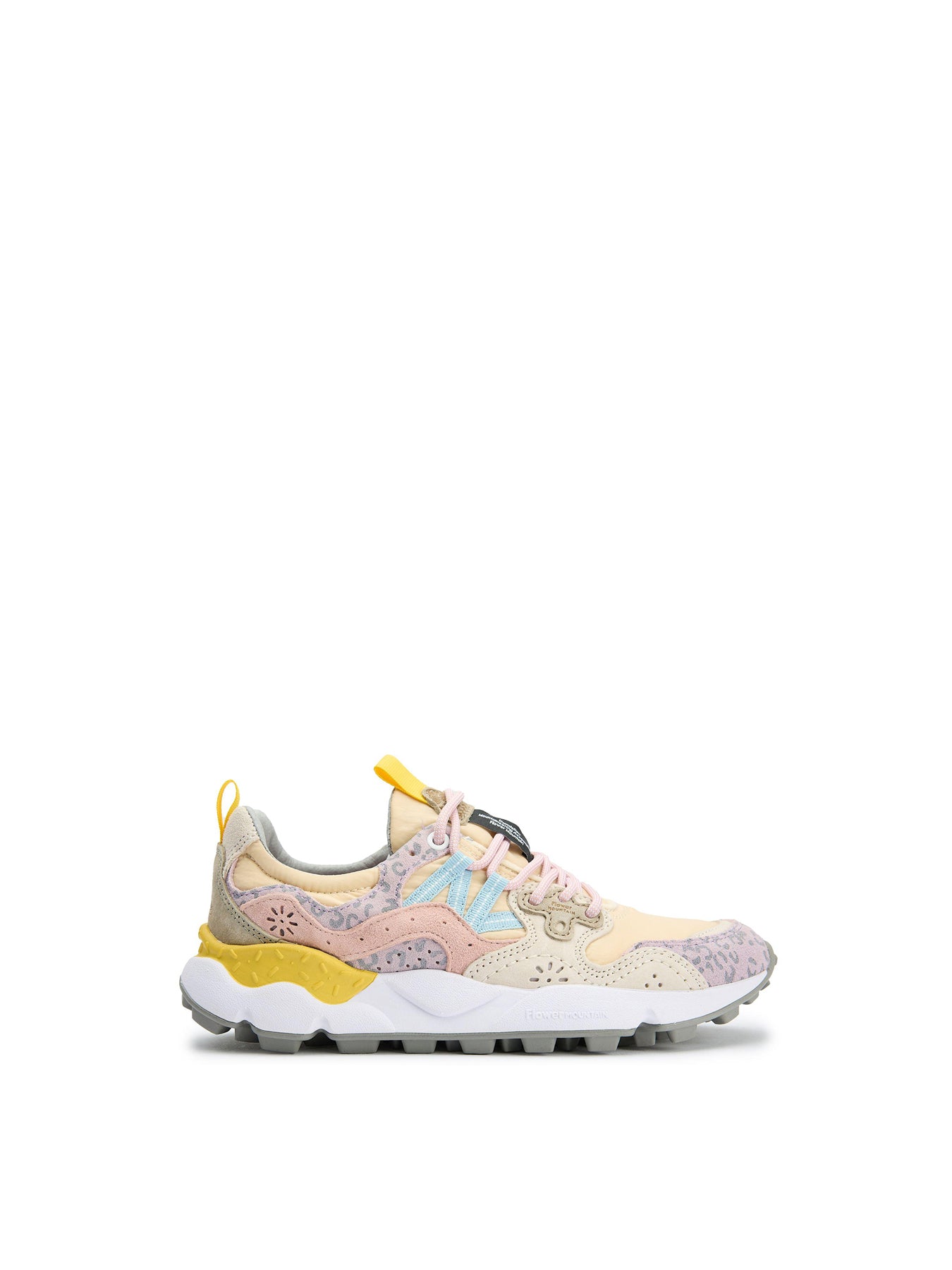 Yamano 3 Suede Trainers Natural