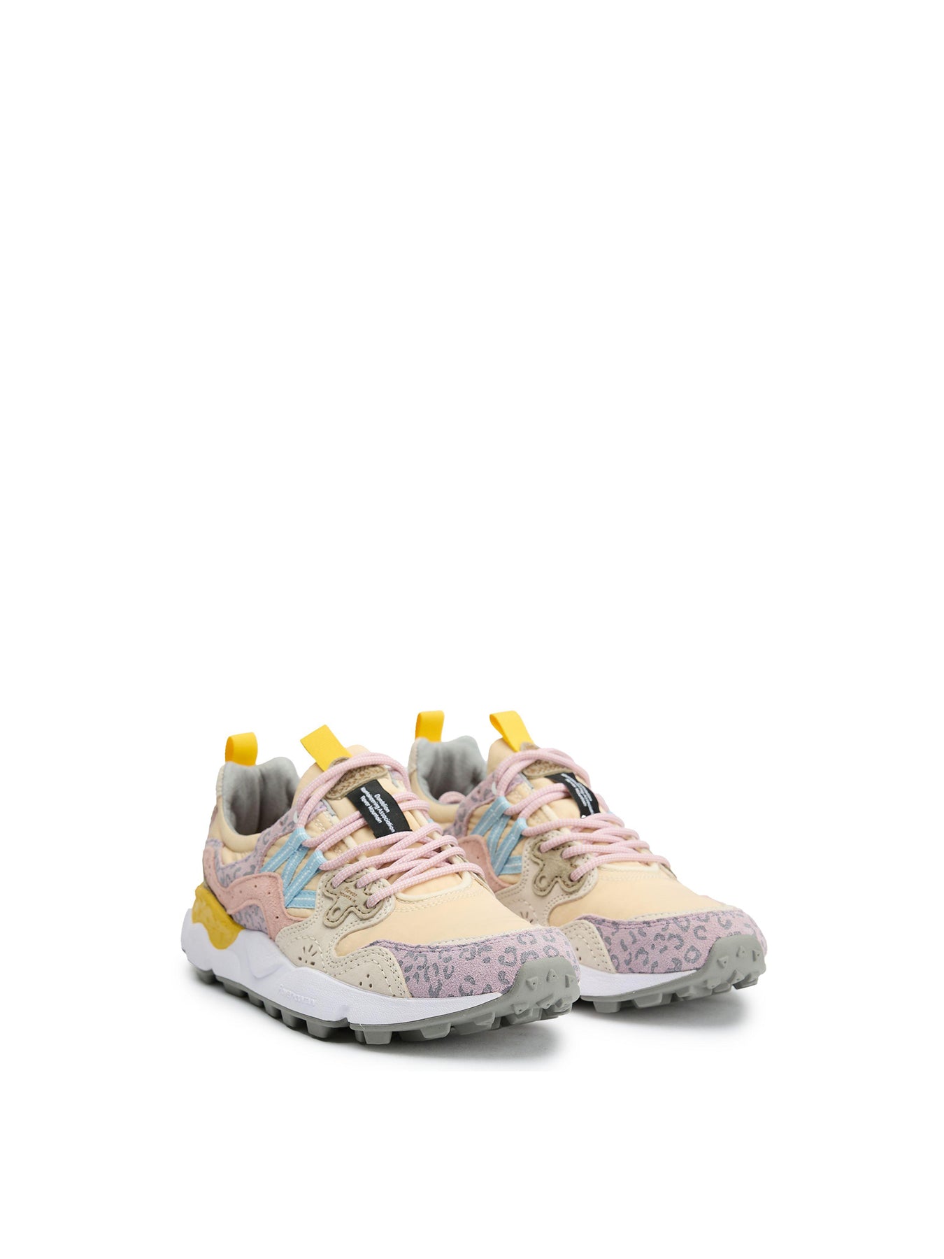 Yamano 3 Suede Trainers Natural