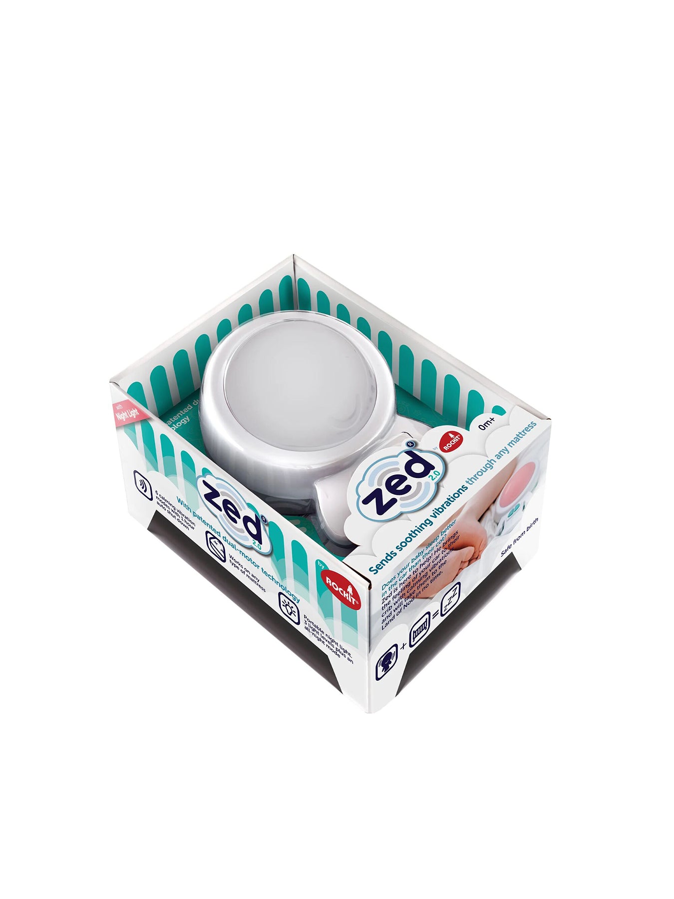 Zed Sleep Soother And Night Light V2 White