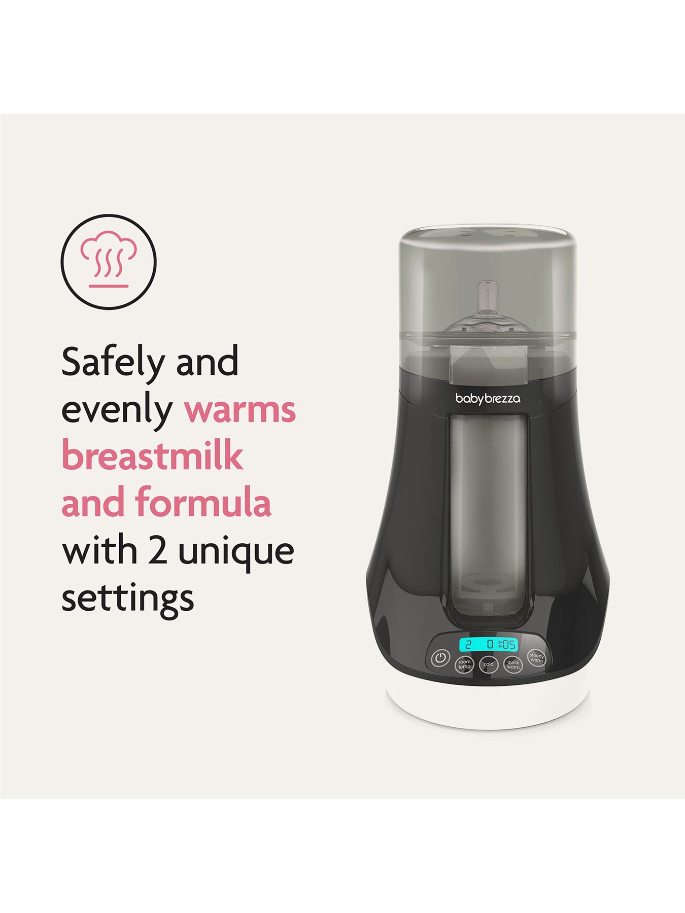 Bottle And Breastmilk Warmer White