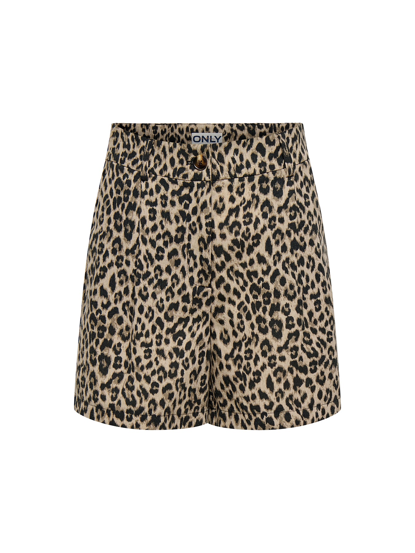 Emmia High Waisted Shorts Brown