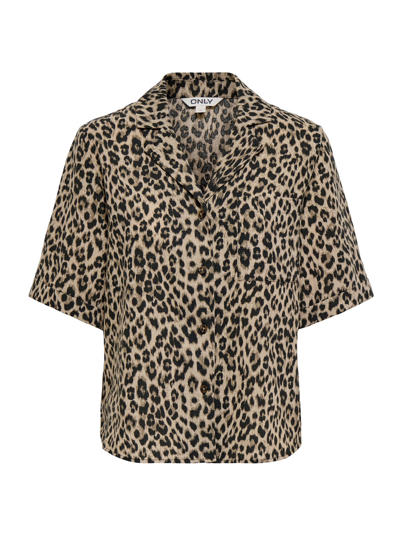 Emmia Short Sleeve Shirt Brown