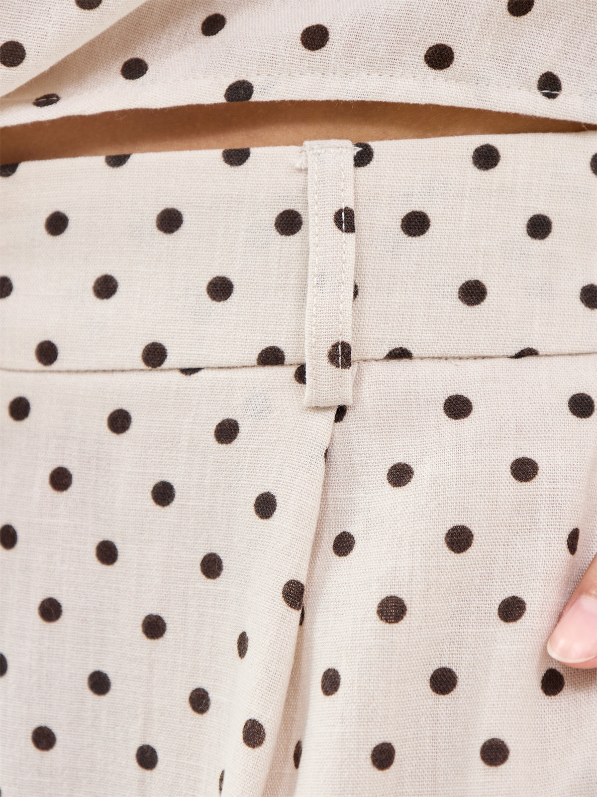 Emmia High Waisted Shorts White