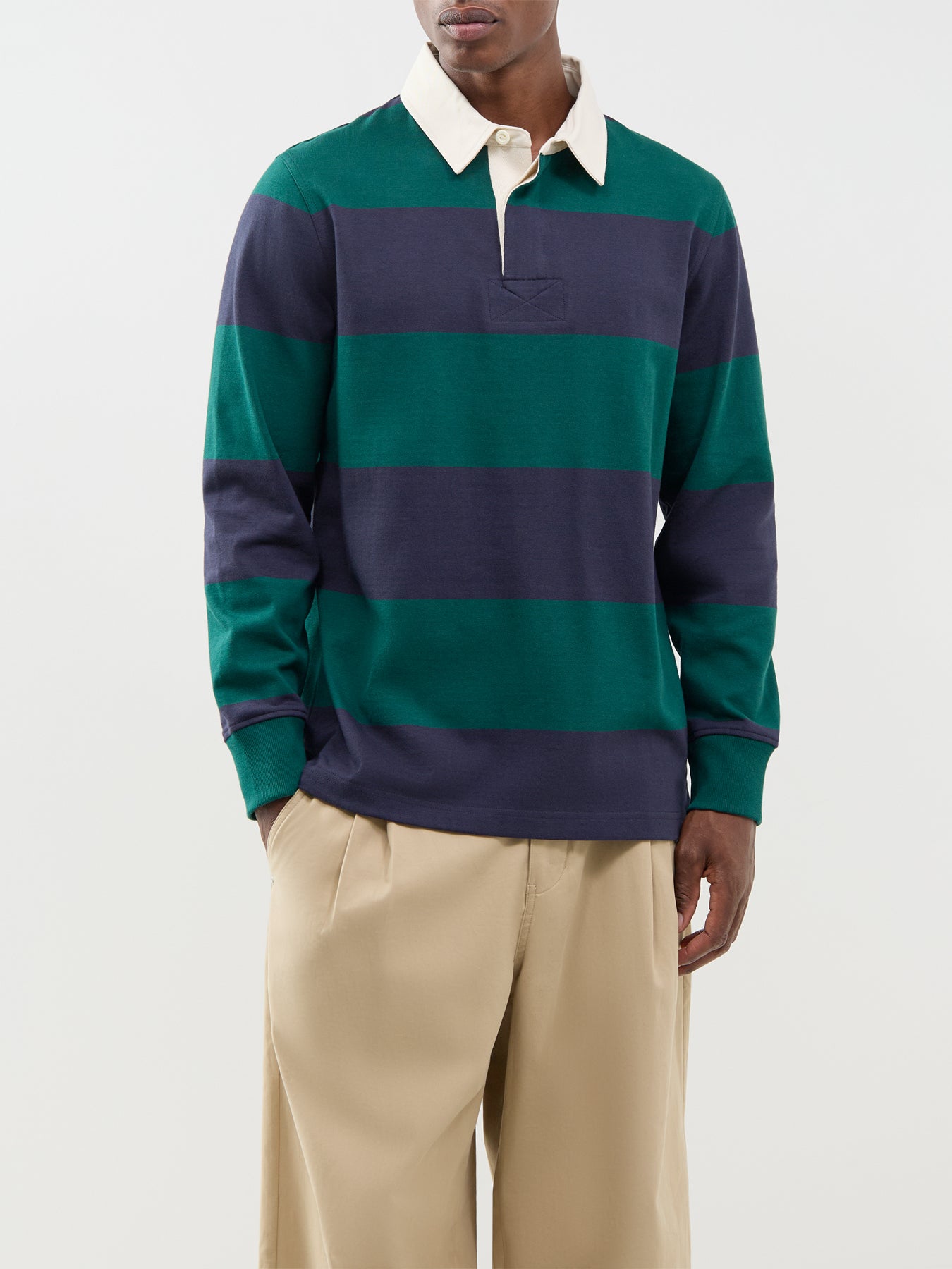 Striped Heavy Rugger