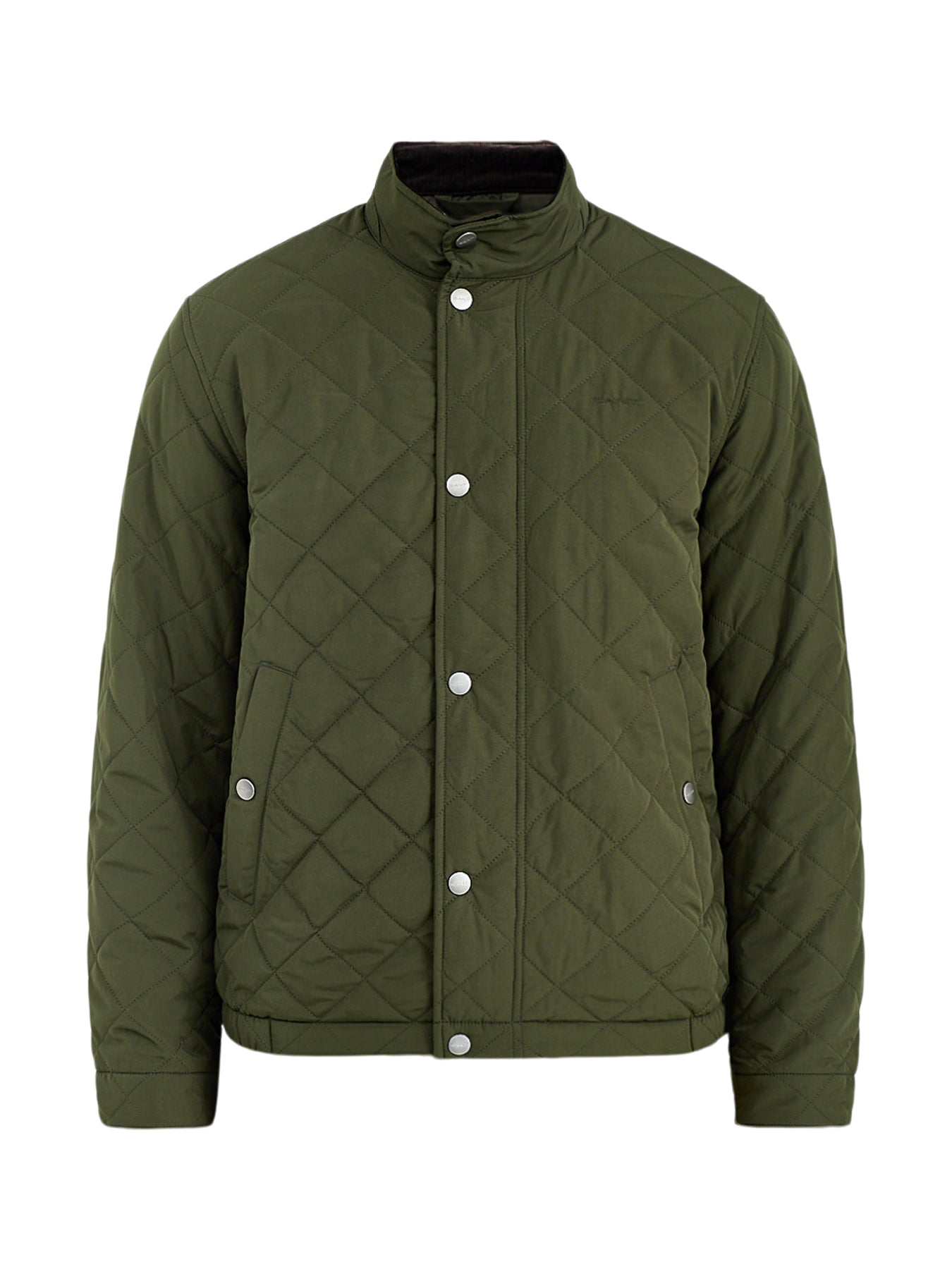 Classic Recycled Polyester Quilted Jacket Green