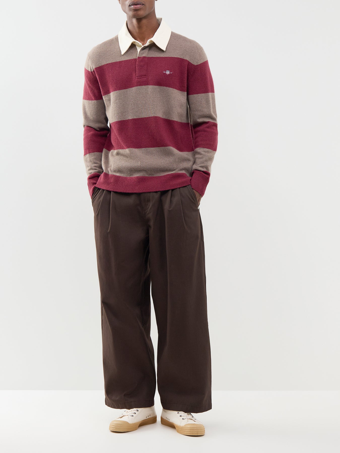 Barstriped Lambswool Rugger