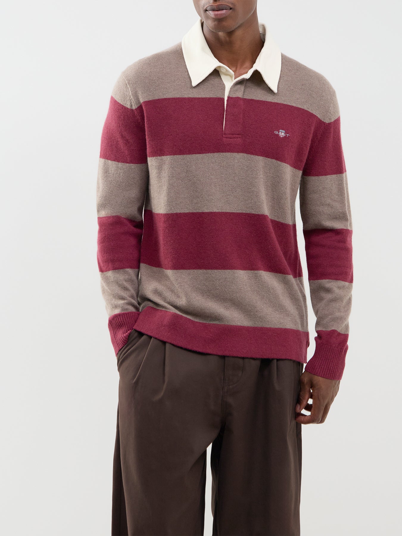 Barstriped Lambswool Rugger