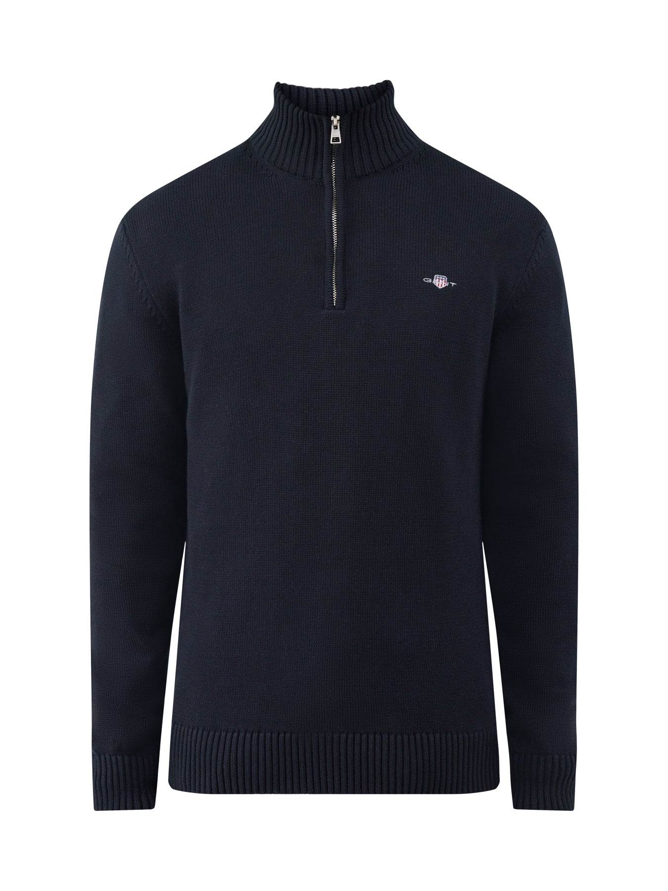 Casual Cotton Half Zip Jumper
