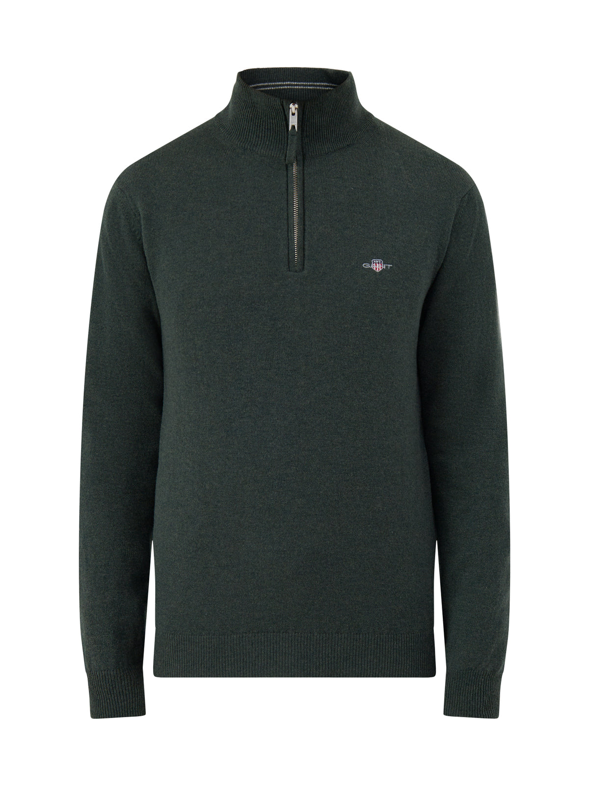 Superfine Lambswool Half-Zip Jumper