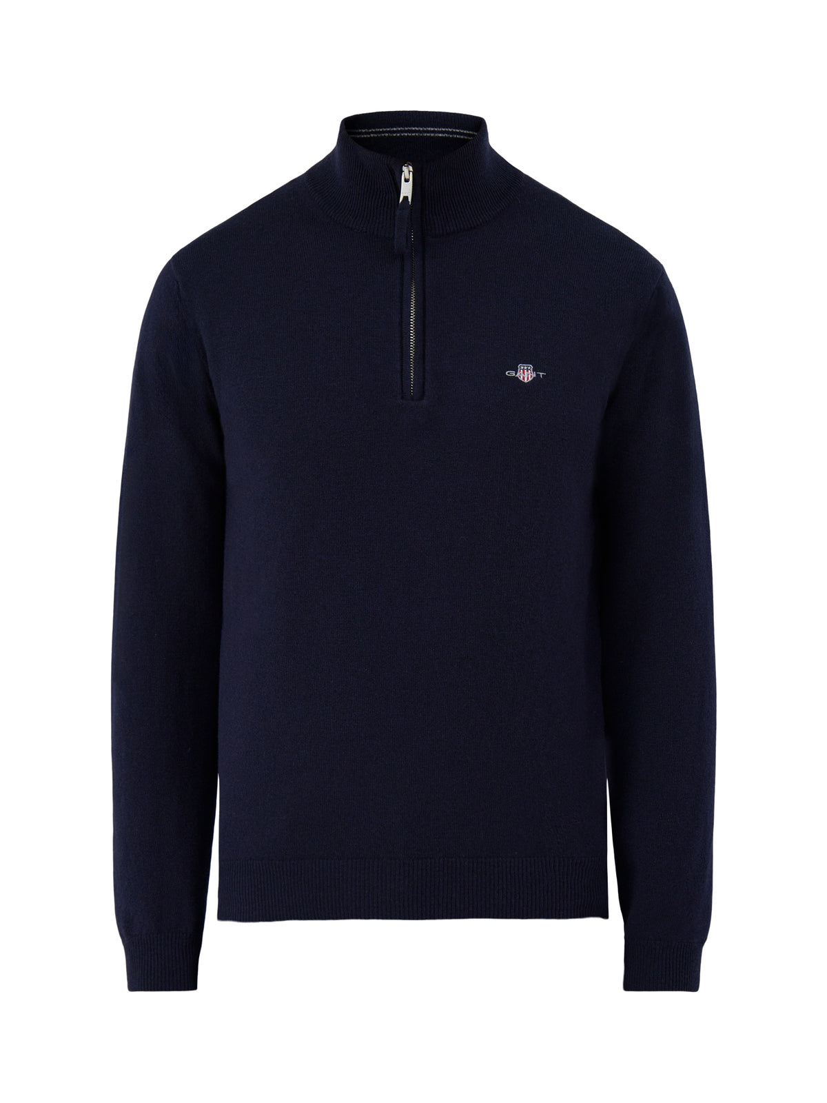 Superfine Lambswool Half-Zip Jumper