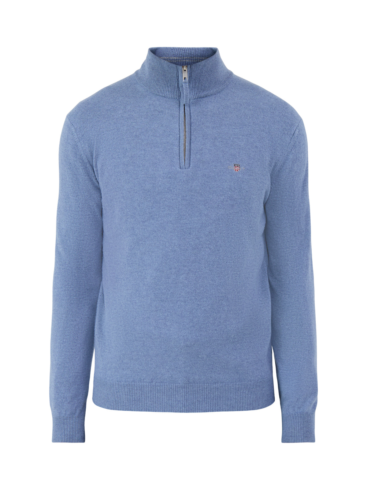 Superfine Lambswool Half-Zip Jumper