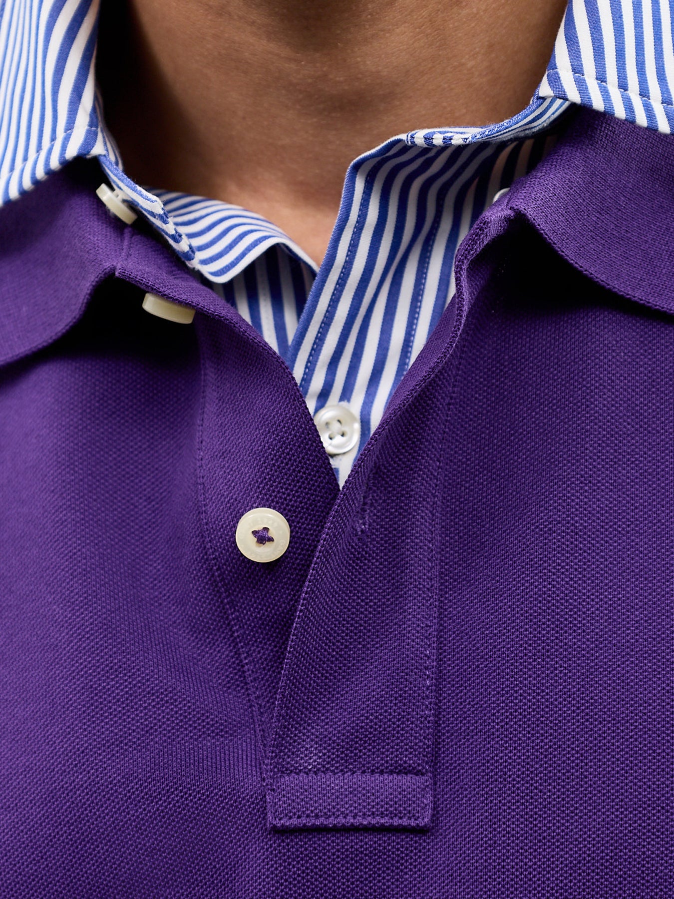 Regenerative Cotton Shield Piqué Polo Shirt