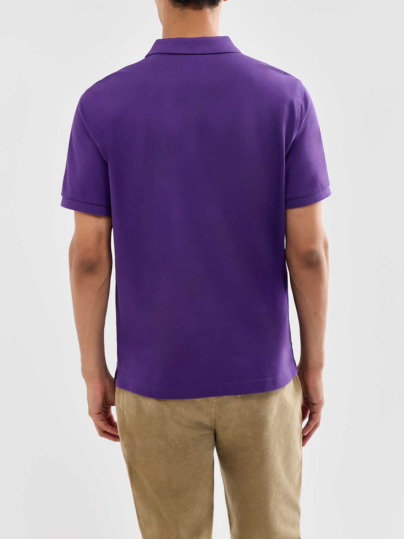 Regenerative Cotton Shield Piqué Polo Shirt