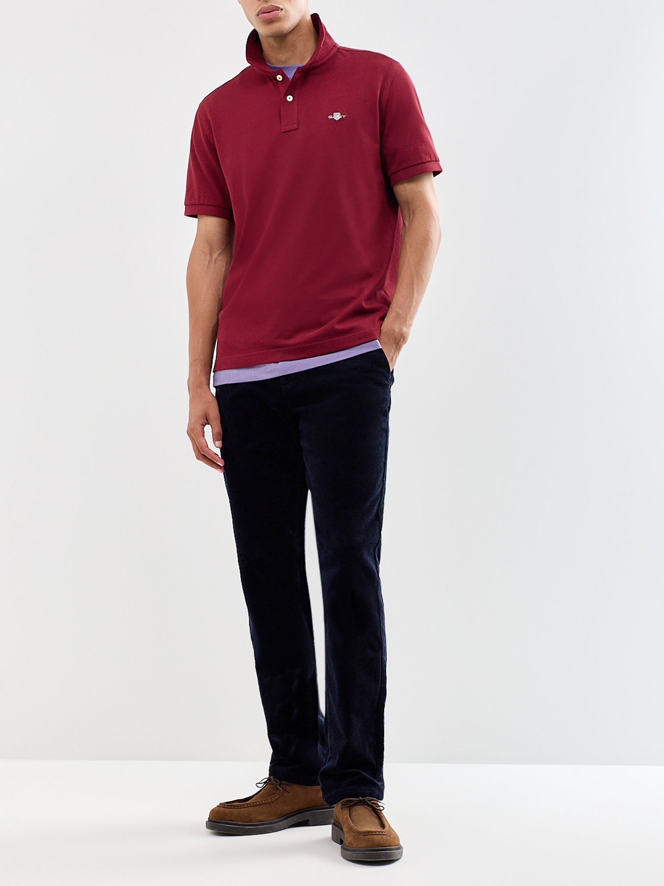 Regenerative Cotton Shield Piqué Polo Shirt