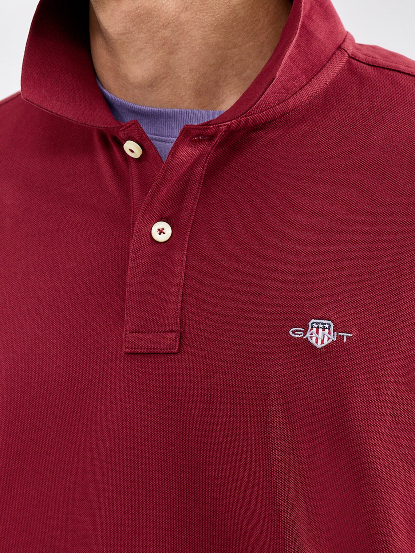 Regenerative Cotton Shield Piqué Polo Shirt