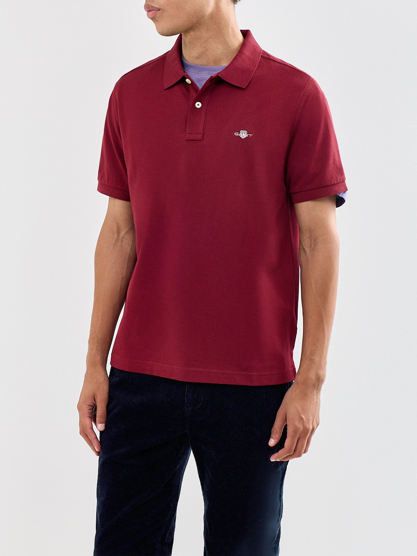 Regenerative Cotton Shield Piqué Polo Shirt