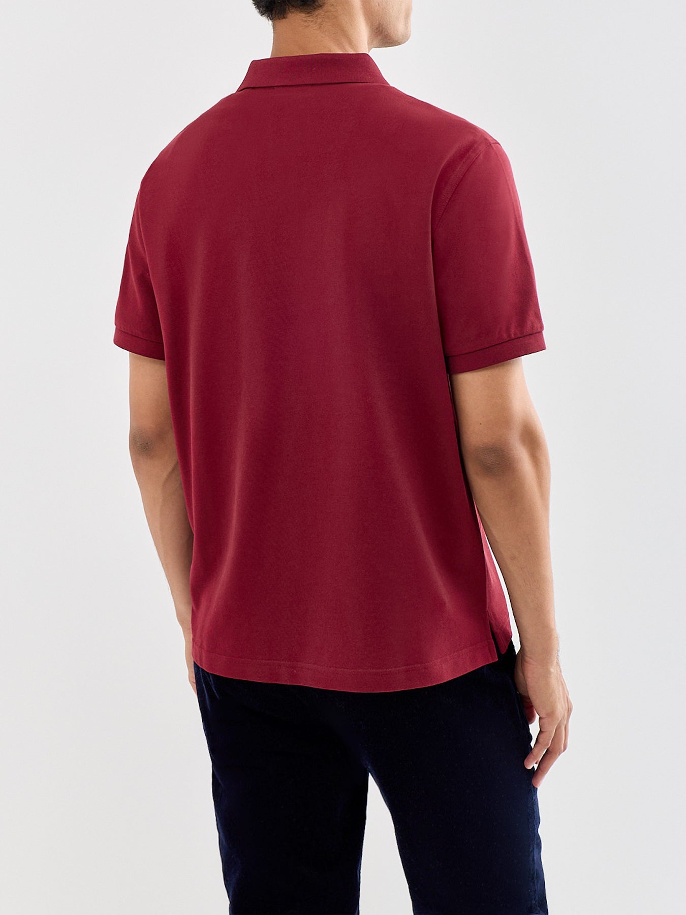 Regenerative Cotton Shield Piqué Polo Shirt