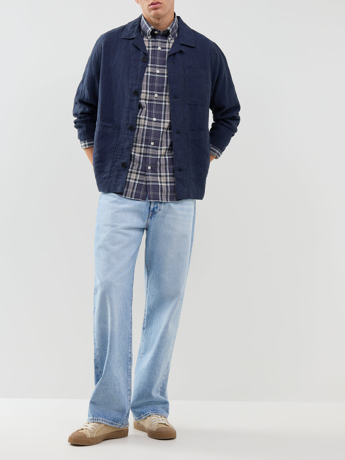 Poplin Check Shirt