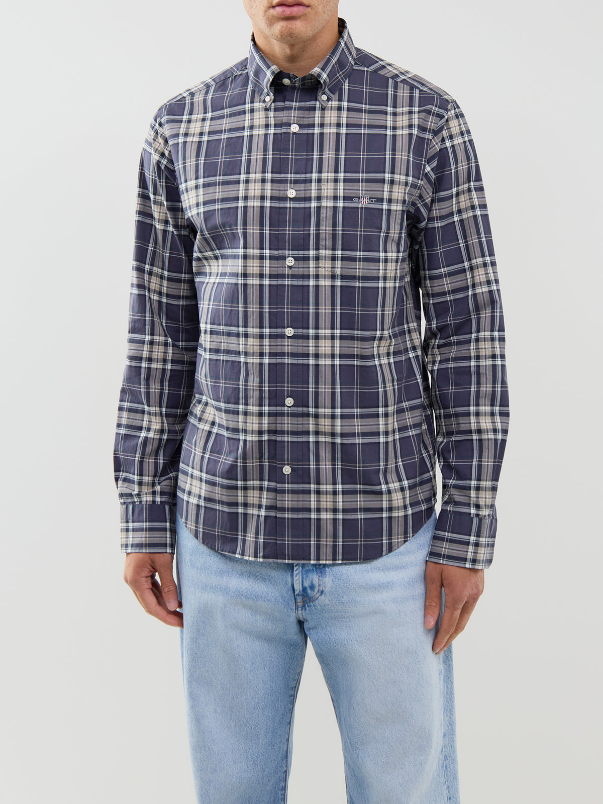 Poplin Check Shirt
