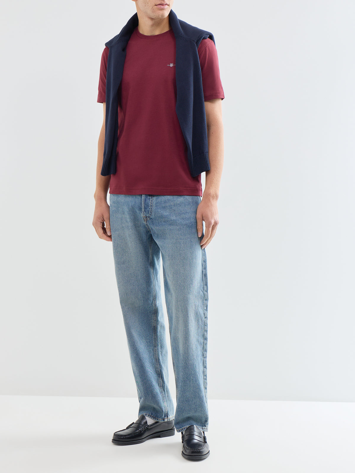 Cotton Shield T-Shirt - Deep Grape Wine