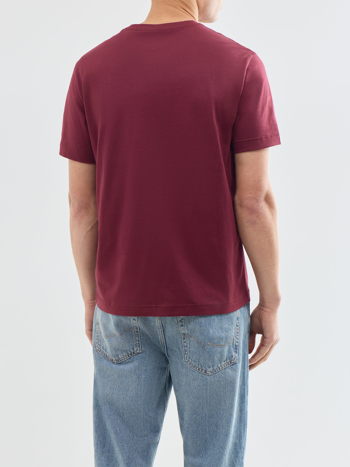 Cotton Shield T-Shirt - Deep Grape Wine