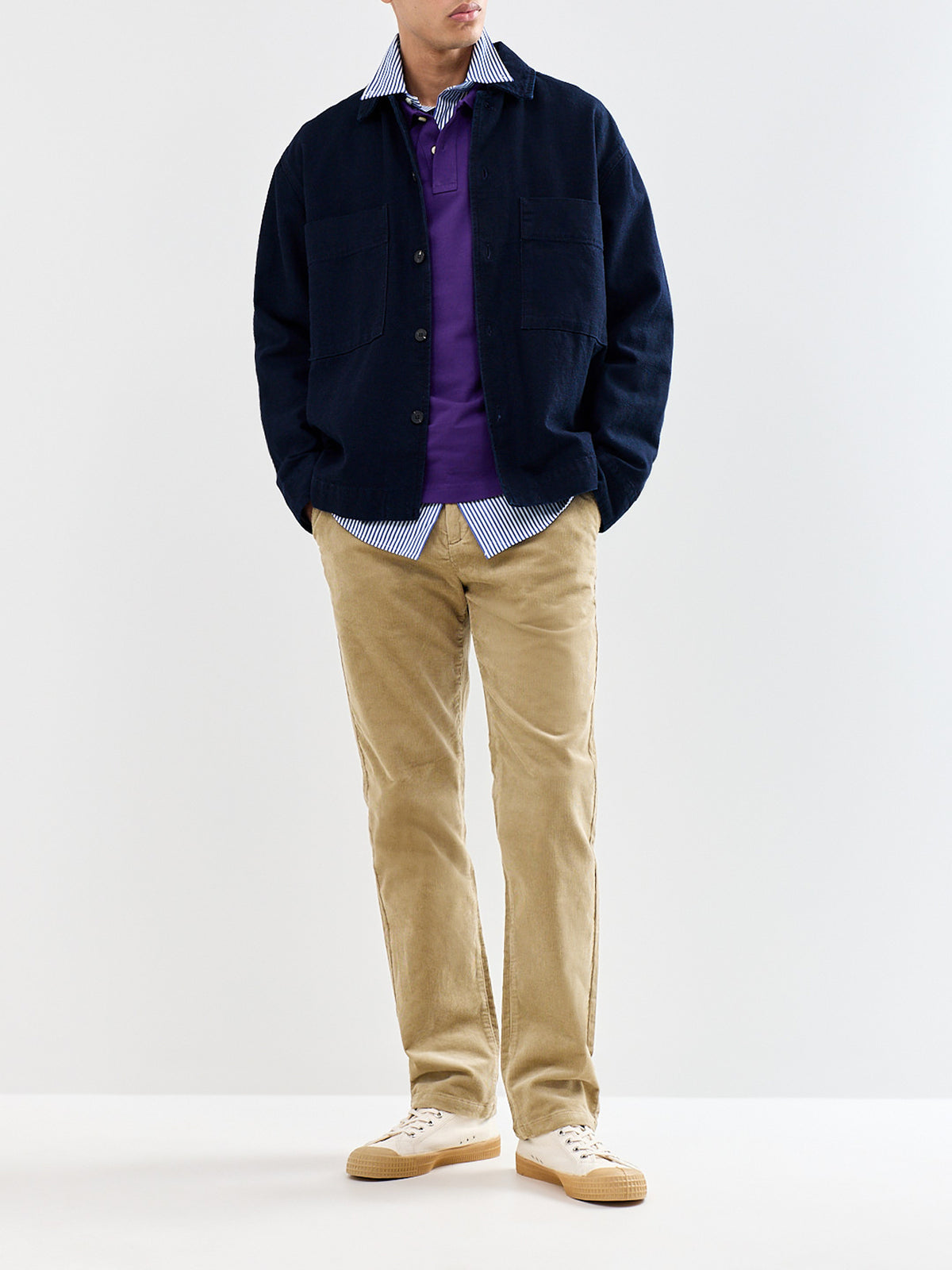 Regular Fit Cotton Corduroy Chinos