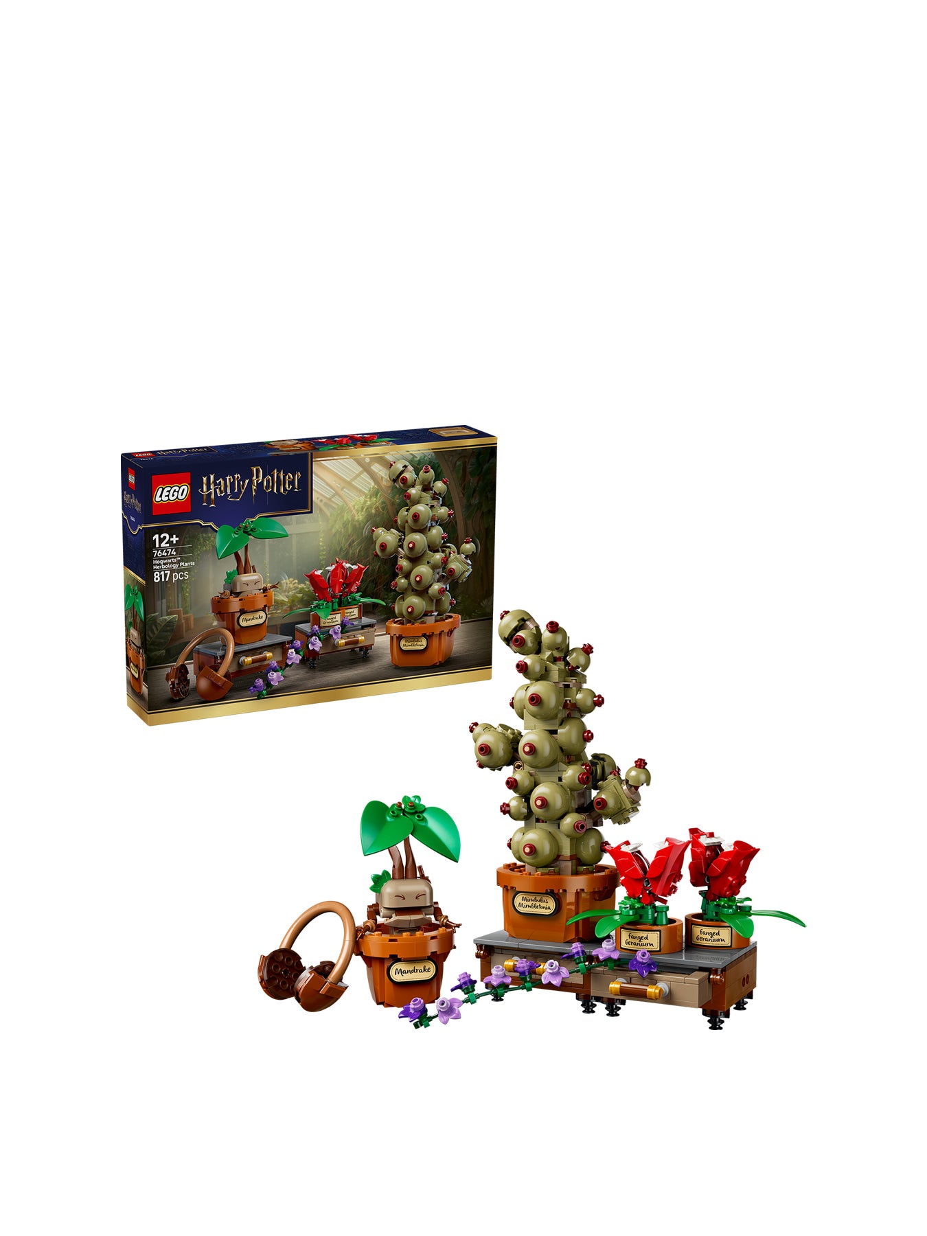 Hogwarts Herbology Plants 76474