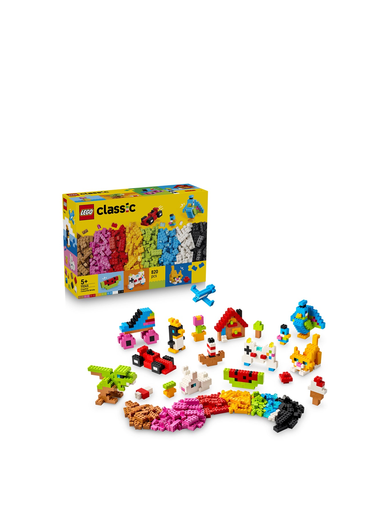 Creative Colourful Bricks 11045
