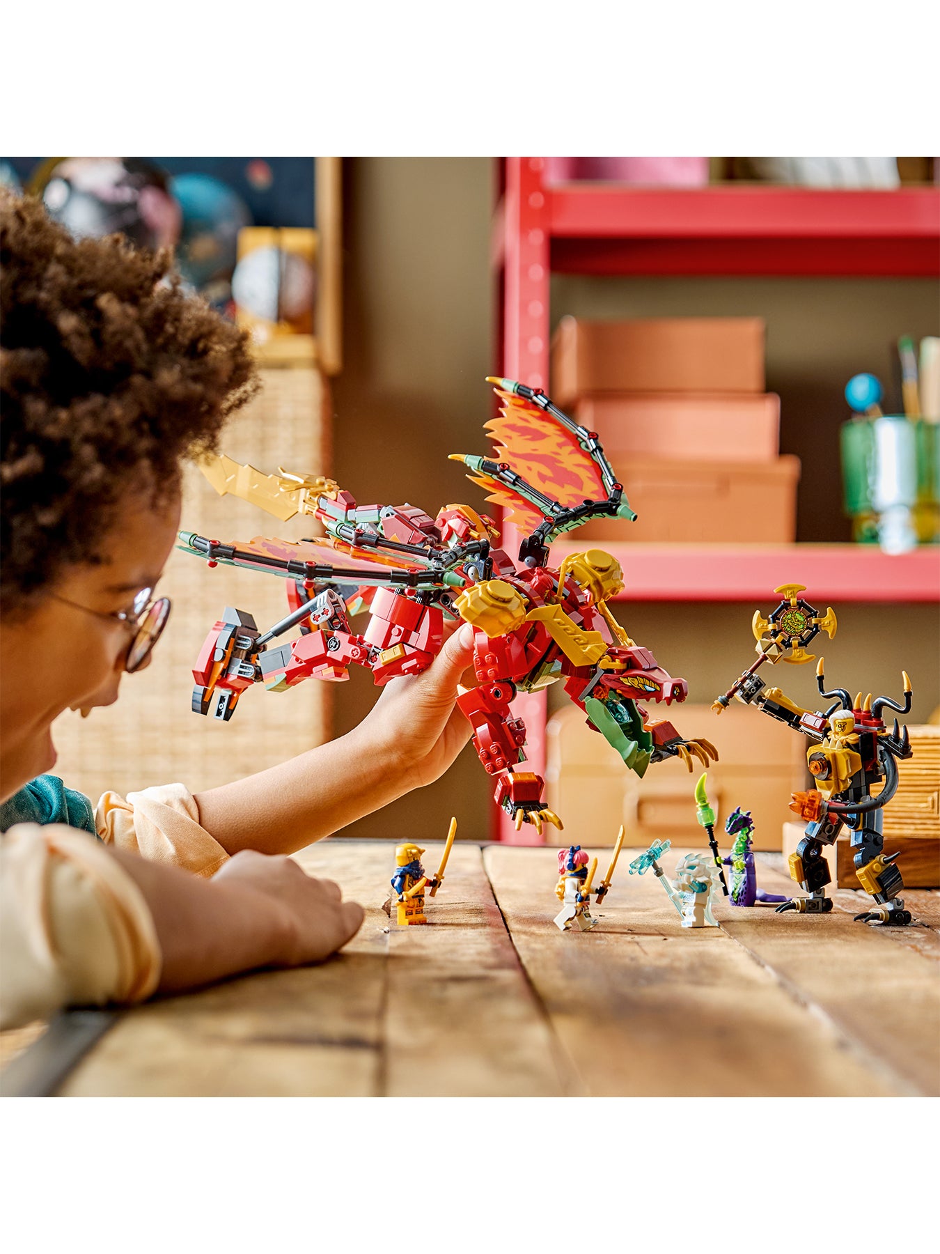 Wyldfyre's Transforming Dragon Mech 71868