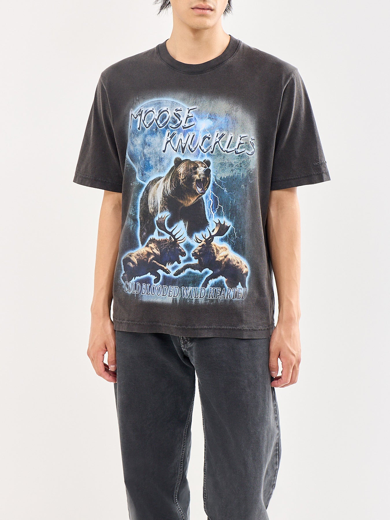 Into The Wild Graphic T-Shirt Black