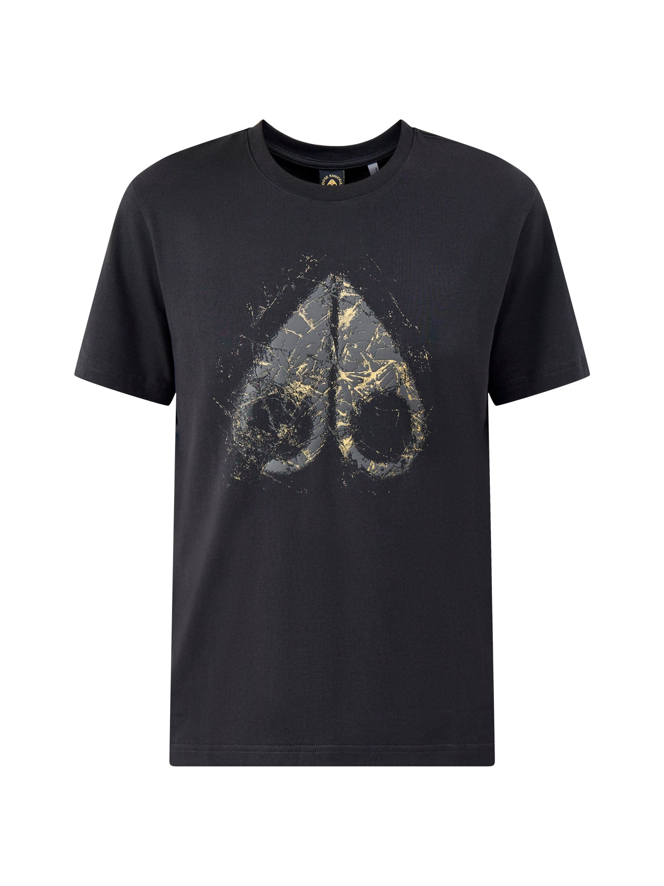 Gold Icebreak Logo T-Shirt Black