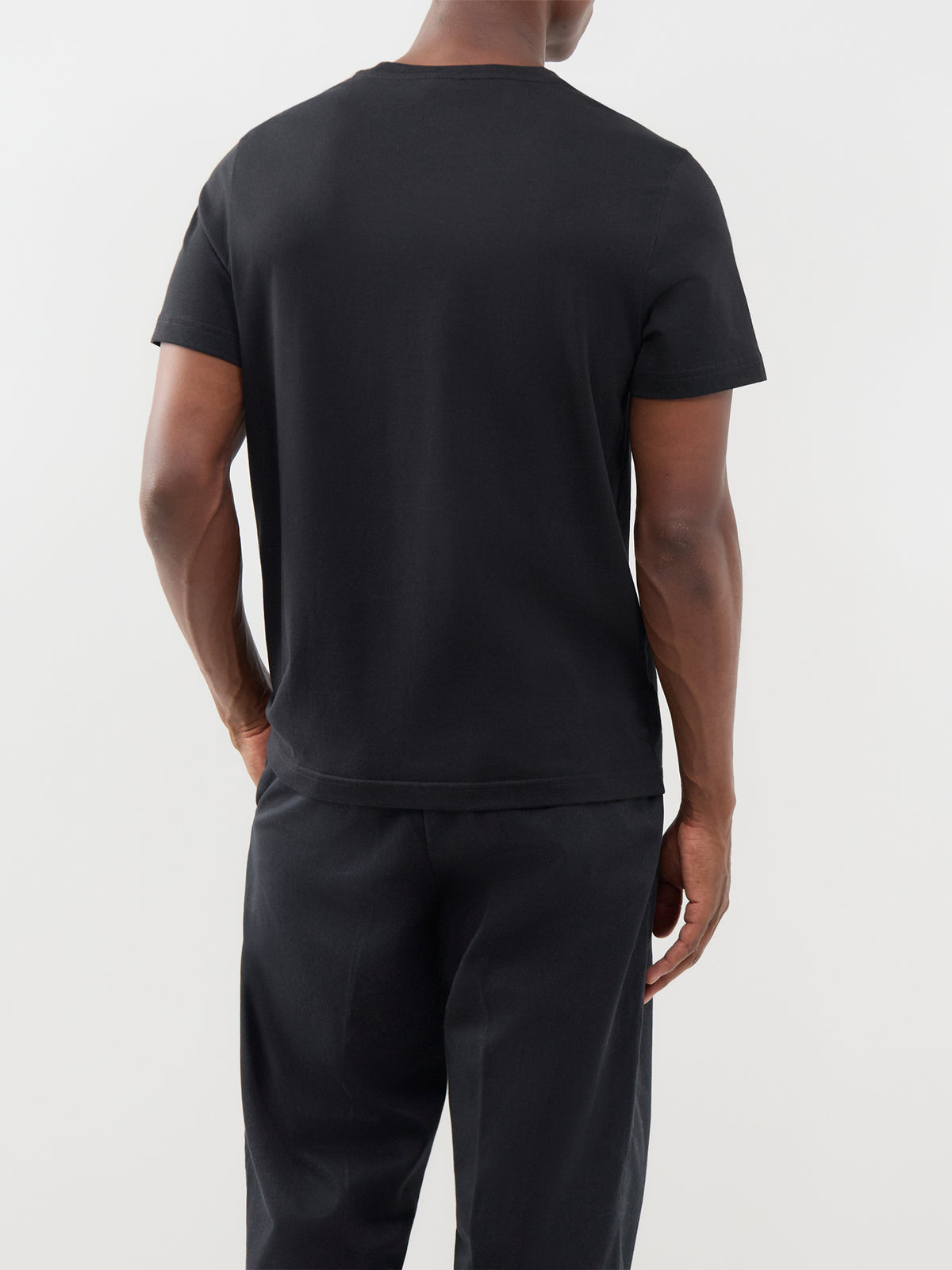 Gold Icebreak Logo T-Shirt Black