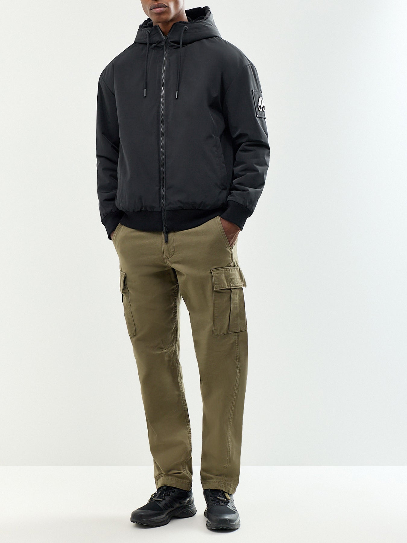 Men's Roland Reversible Bunny Faux-Fur Jacket