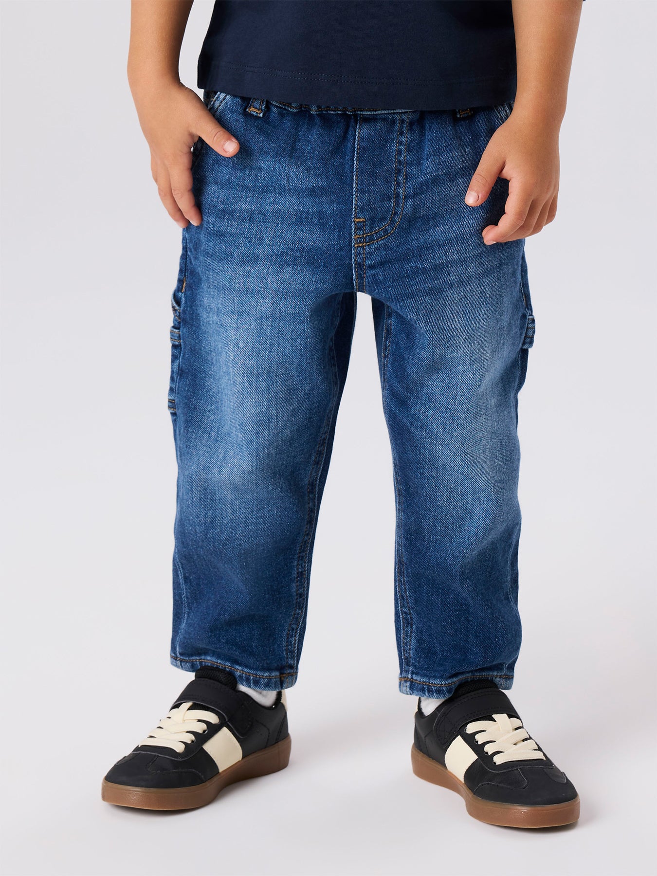 Kids' Tapered Jeans Blue