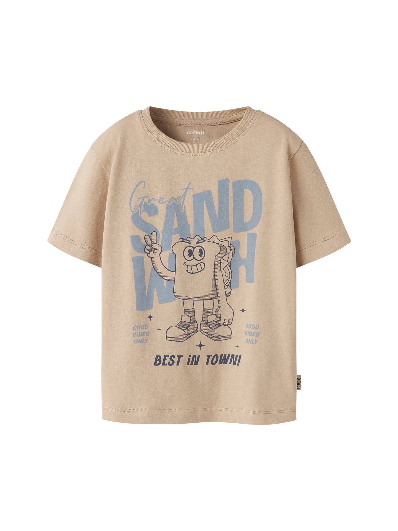Kids' Short Sleeve Top Blue