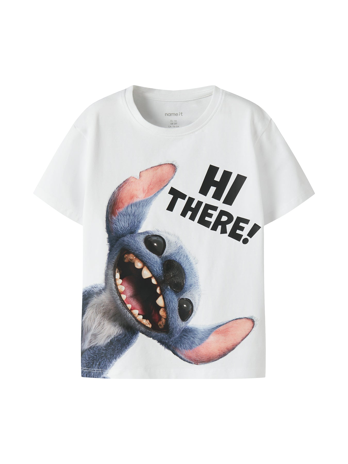 Kids' Stitch Short Sleeve T-Shirt White