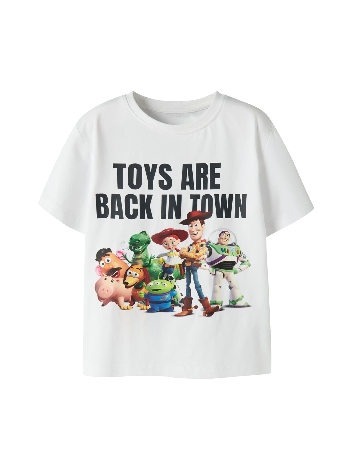 Kids' Toy Story Short Sleeve Top White