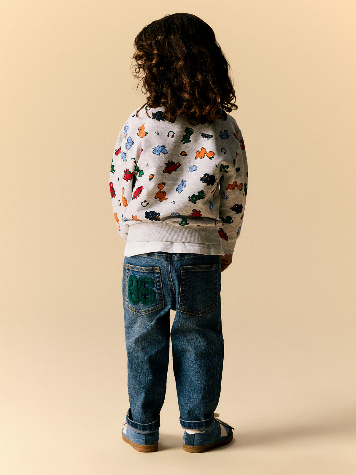 Kids Leon Sweatshirt Light Grey Melange