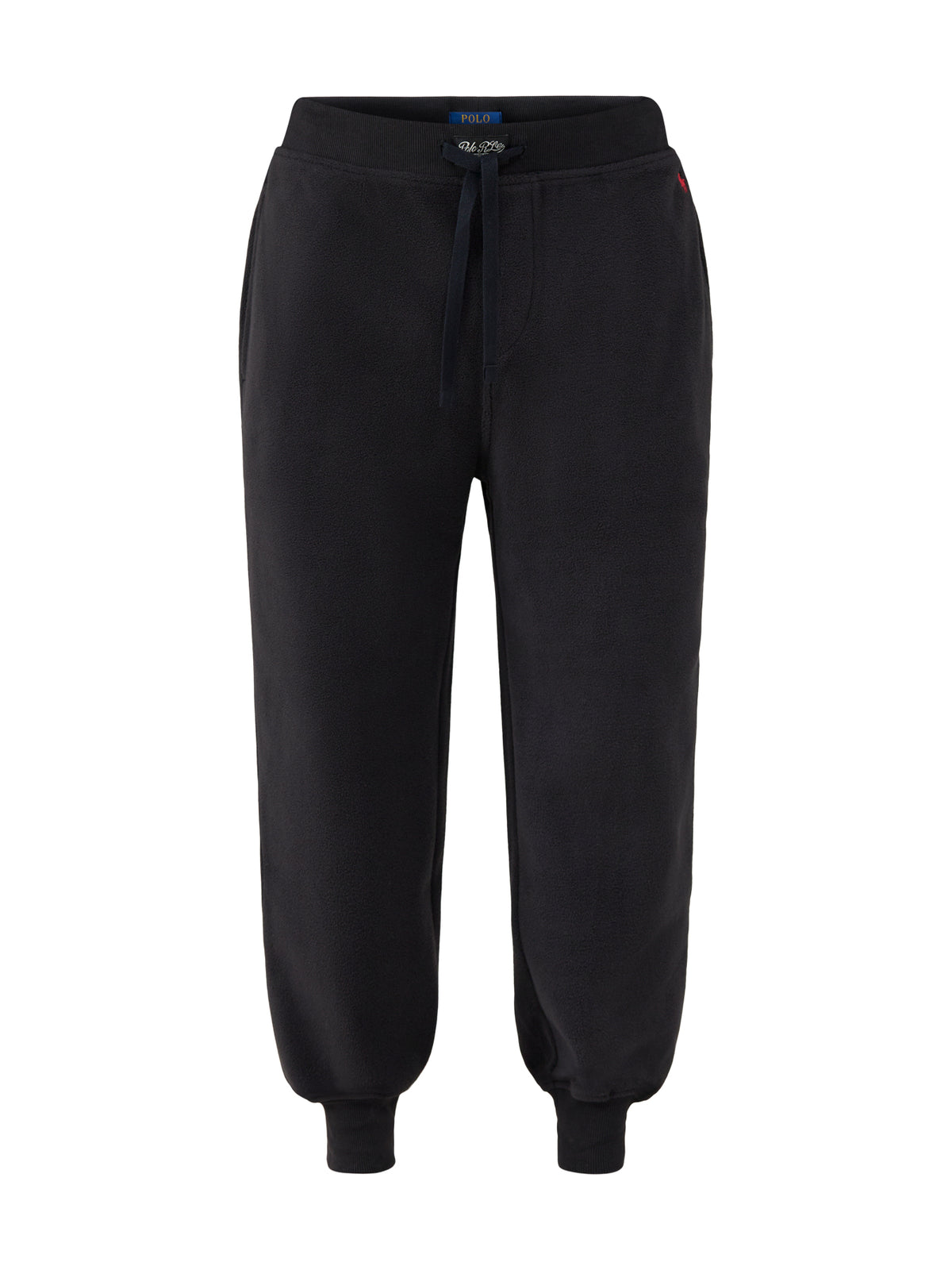Cotton Blend Lounge Joggers - Black