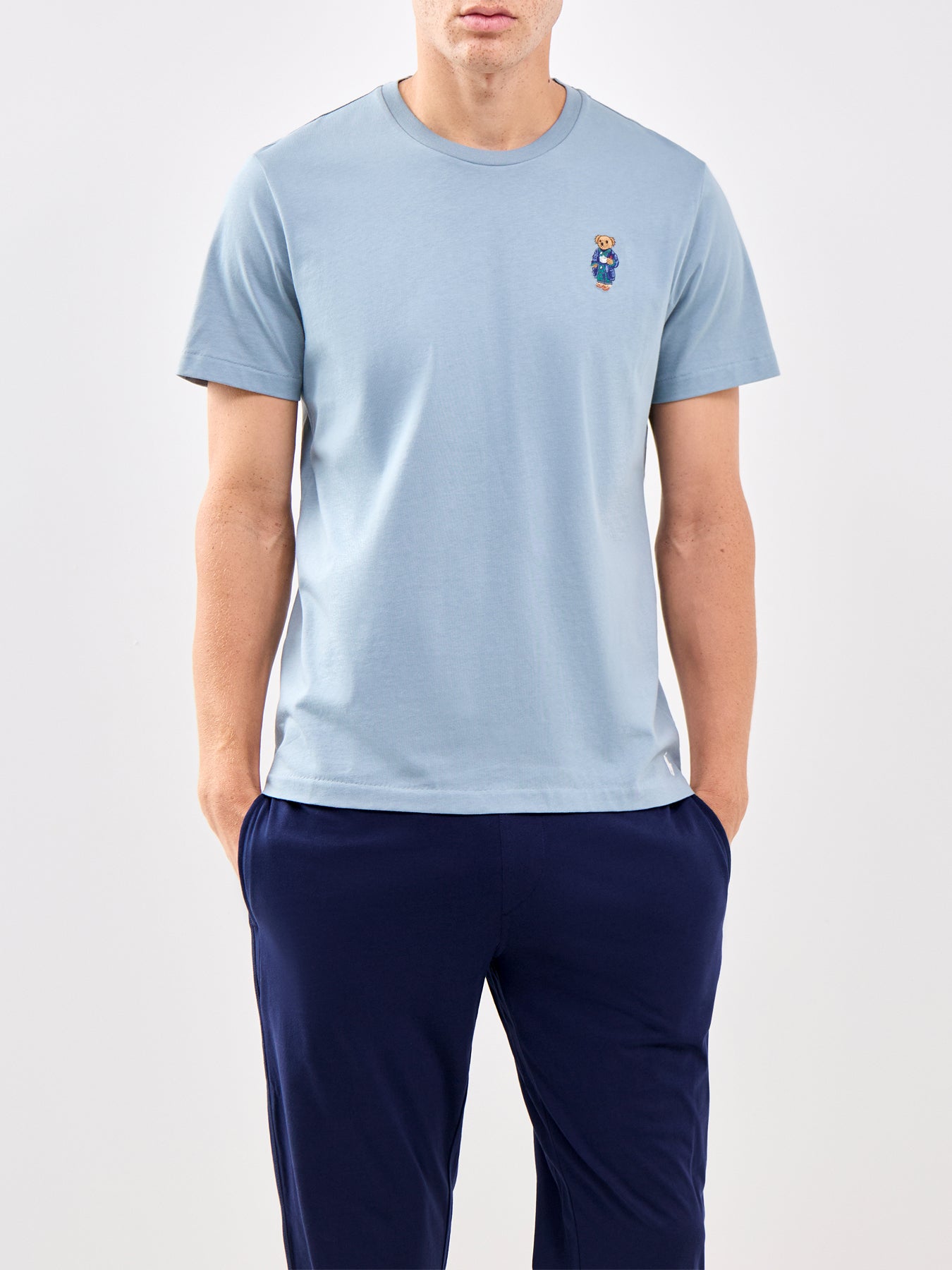 Bear Lounge T-Shirt Blue