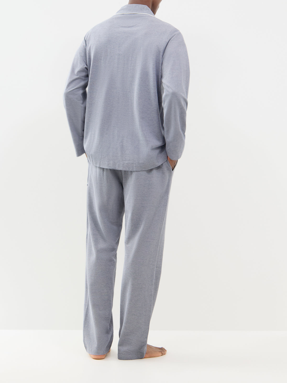 Cotton Pyjama Set - Newport Navy