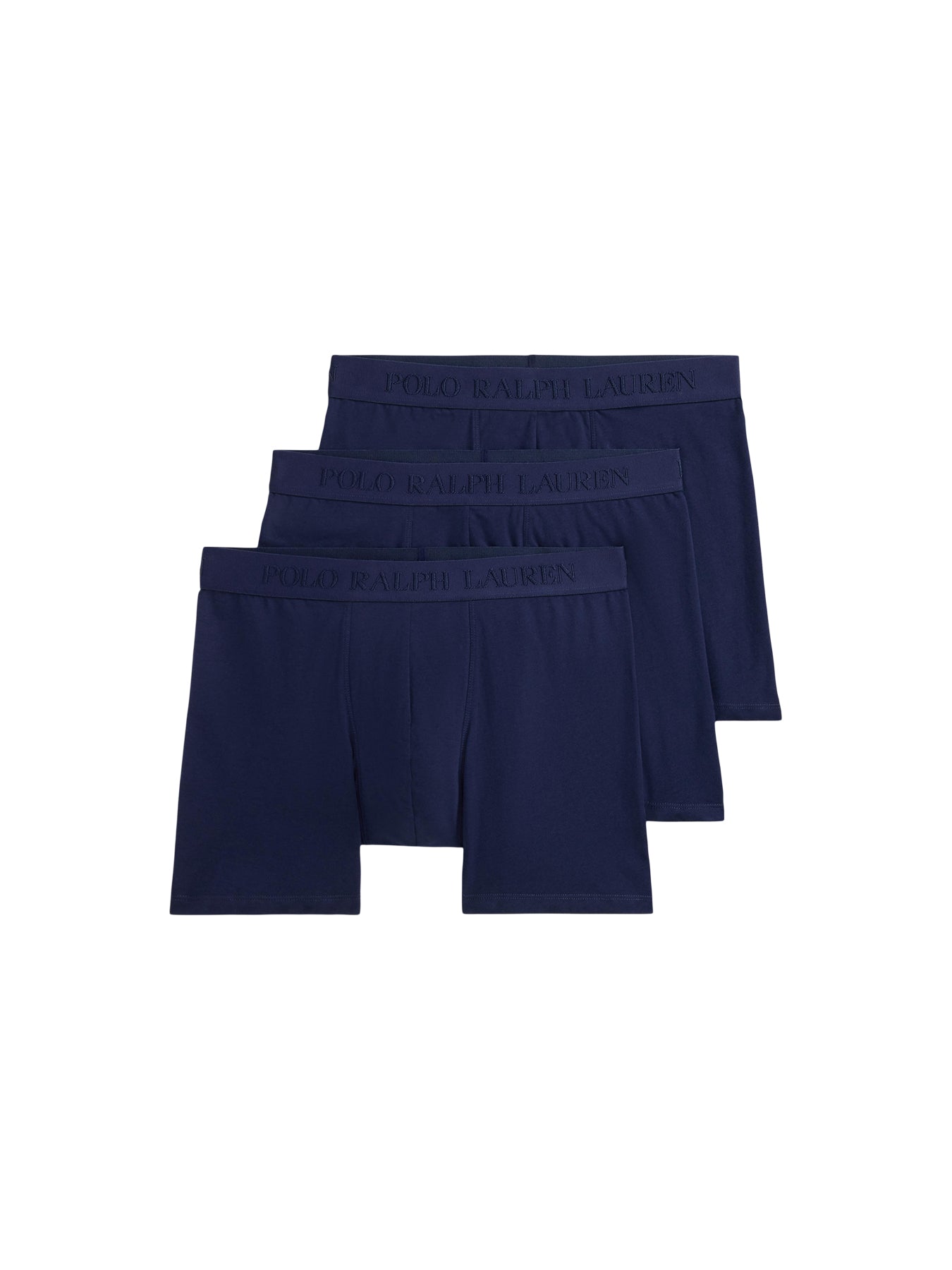 3 Pack Tonal Logo Boxer Briefs Navy