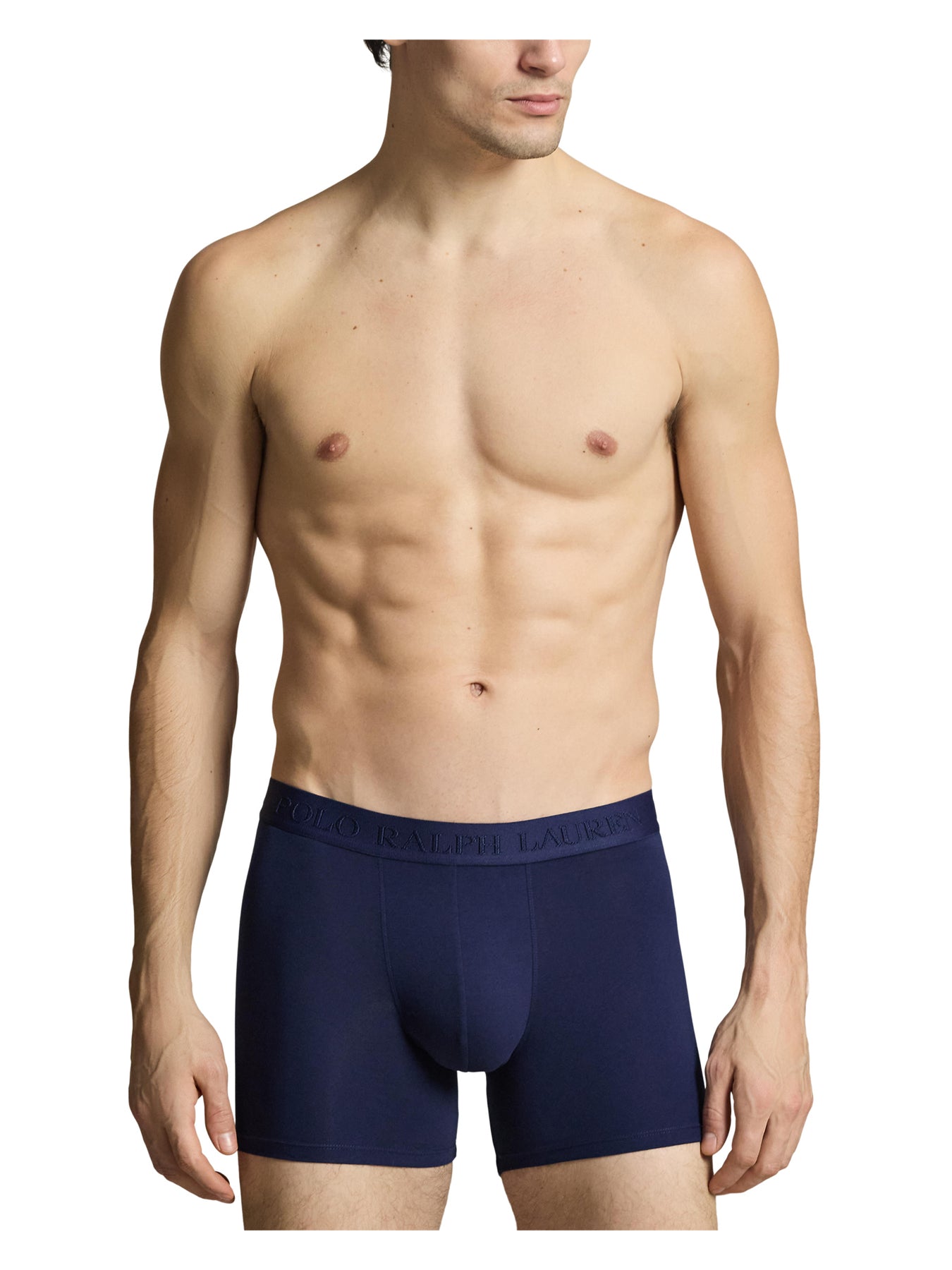 3 Pack Tonal Logo Boxer Briefs Navy