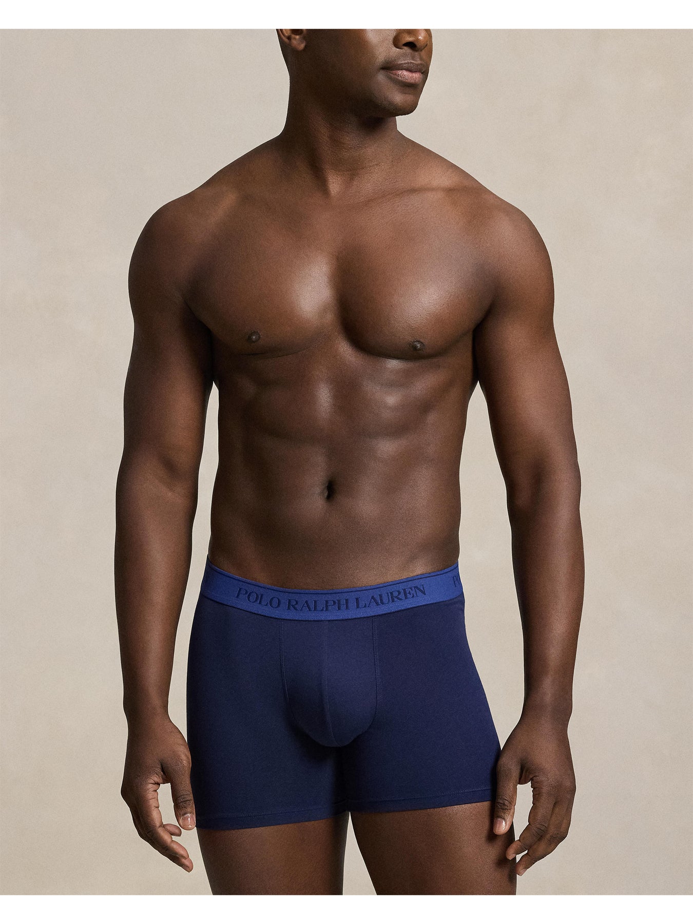 3 Pack Contrast Waistband Boxer Briefs Multi