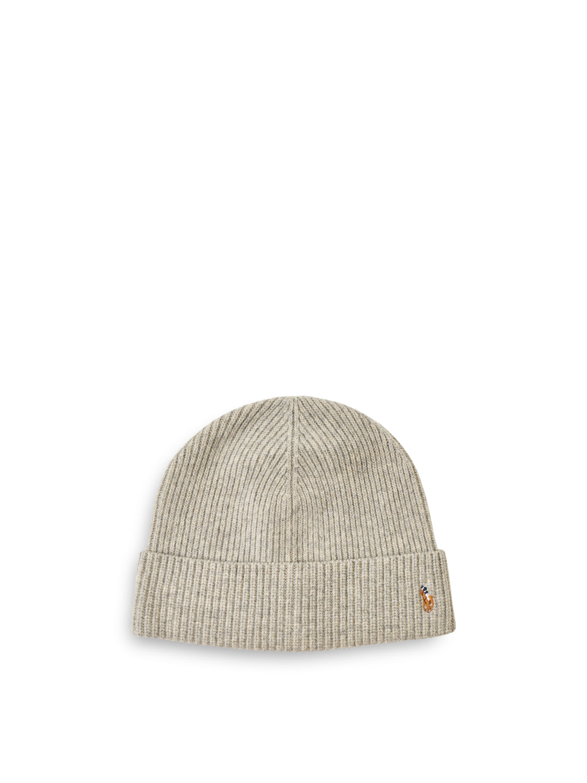 Wool-Blend Multi Pony Beanie – Grey