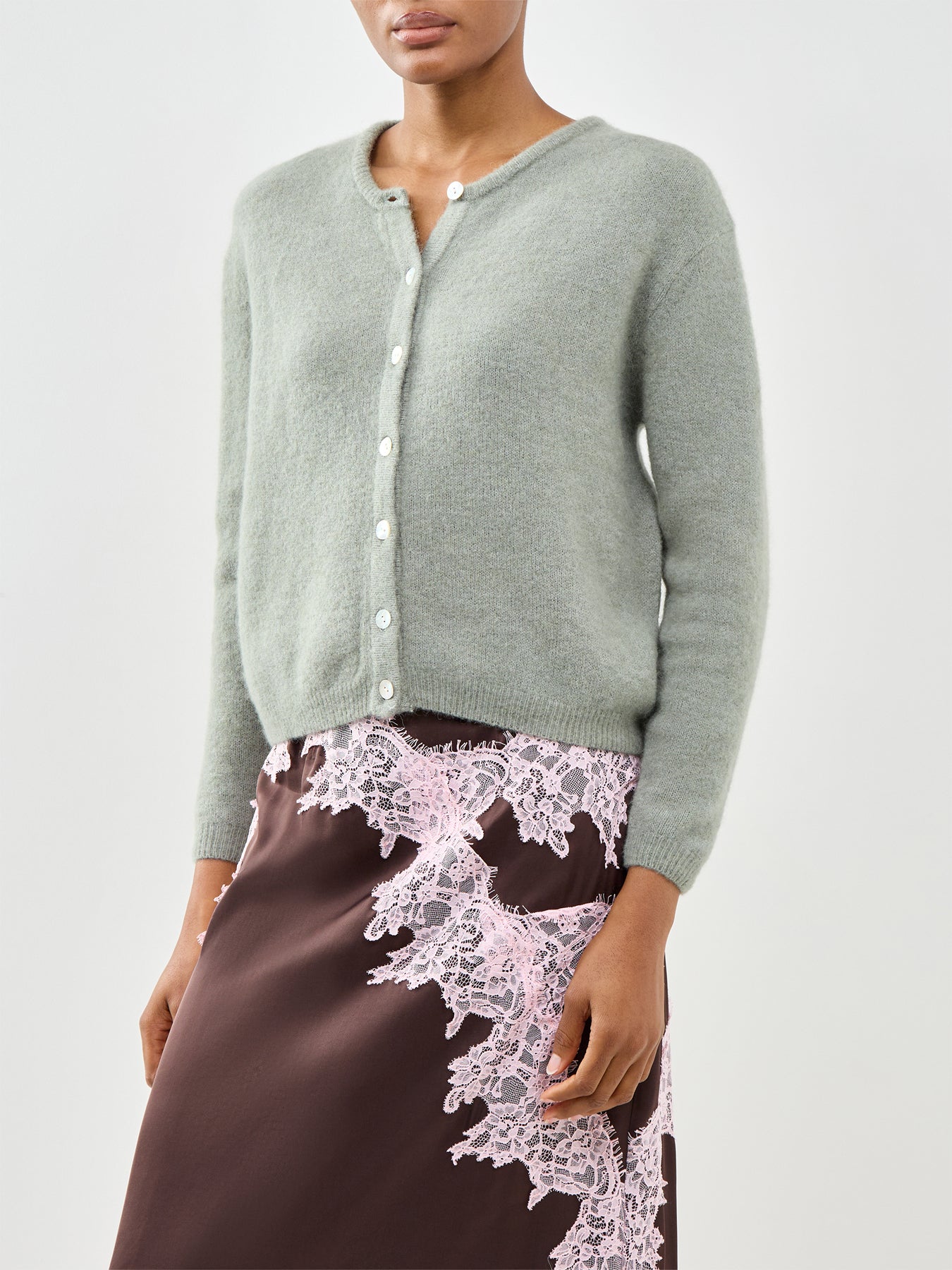 Vitow Cardigan Green