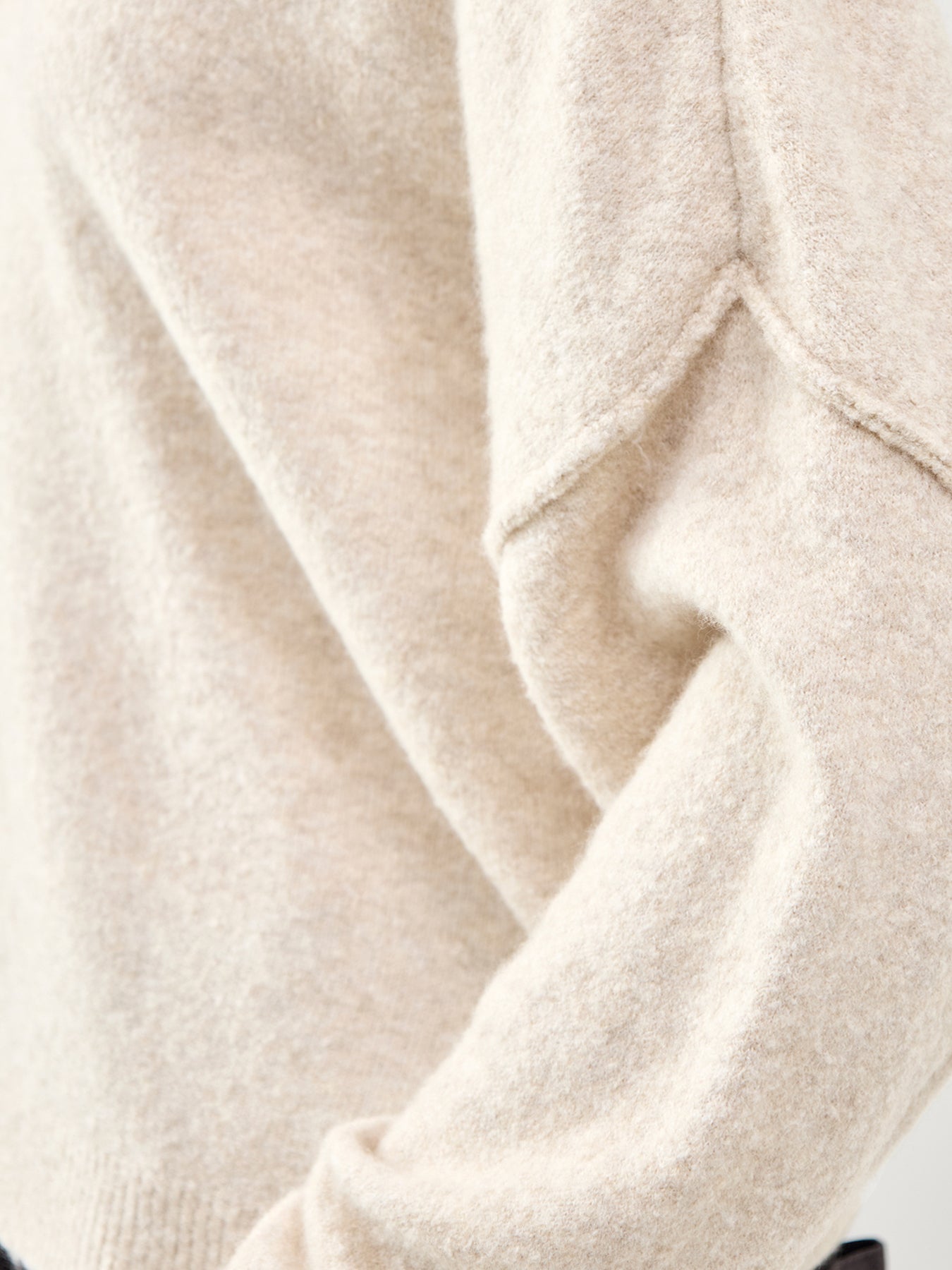 Damsville Boat Neck T-Shirt Cream